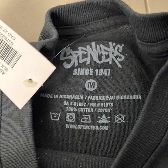 Watching You Creeps T-Shirt Black Medium - Picture 5 of 5